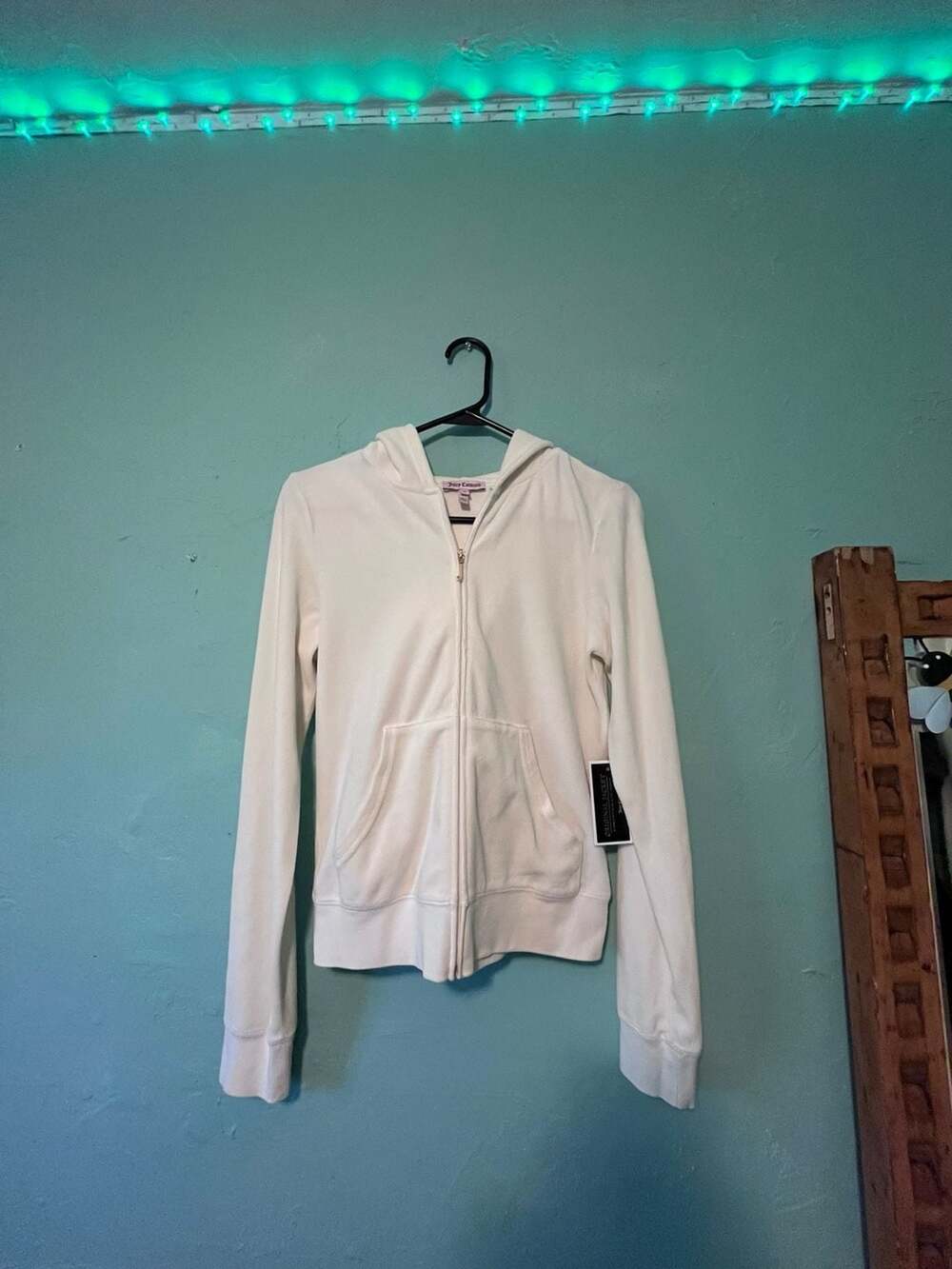 Juicy Couture Angel Original Zip Hoodie Size M